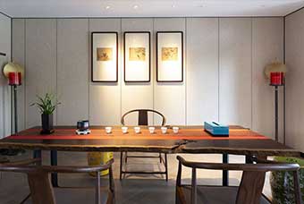 张家界禅艺茶室空间