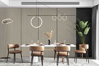 张家界轻奢风格-餐厅