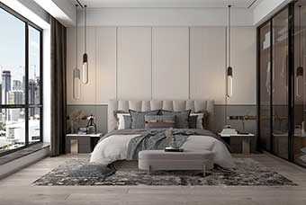 张家界现代风格-卧室