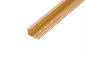 张家界航空纤维墙咔铝合金边条（钛金氧化）