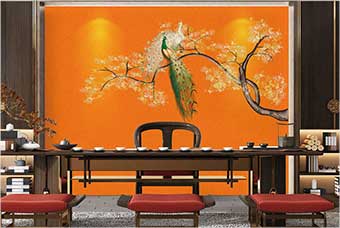 张家界森佰汇航空纤维墙咔（春花秋月）