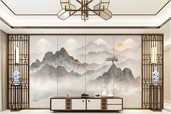 张家界森佰汇航空纤维（山水画系列）