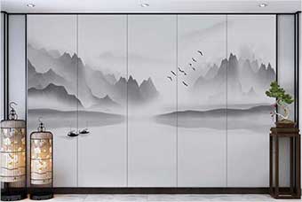 张家界森佰汇航空纤维（山水画系列）