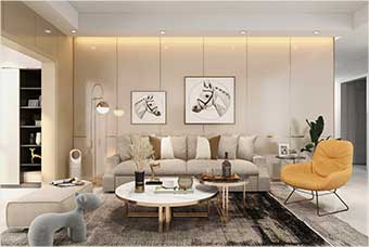 张家界客厅空间案例