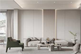 张家界客厅空间案例