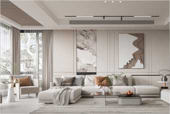 张家界客厅空间案例