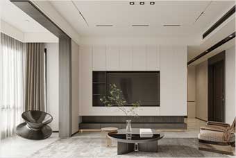 张家界客厅空间案例